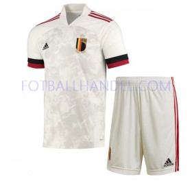 Barn Fotballdrakter Belgia Borte Euro 2020 Kortermet